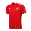 Manchester United Trainings Polo 2022-23 Rood Wit - Heren